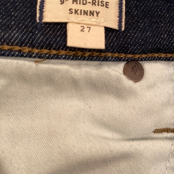 Madewell 9” Mid-Rise Skinny - Picture 5 of 5